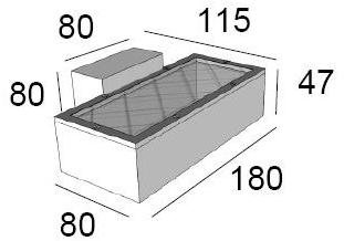 BEL-LIGHTING Настенный светильник из алюминия для улицы прямого света  8038  - Вид №2