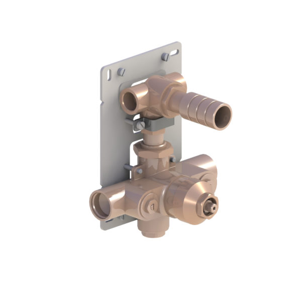 93.593 Корпус термостата 93593 скрытого монтажа со смесителем / переключателем HORUS Range Coventry 