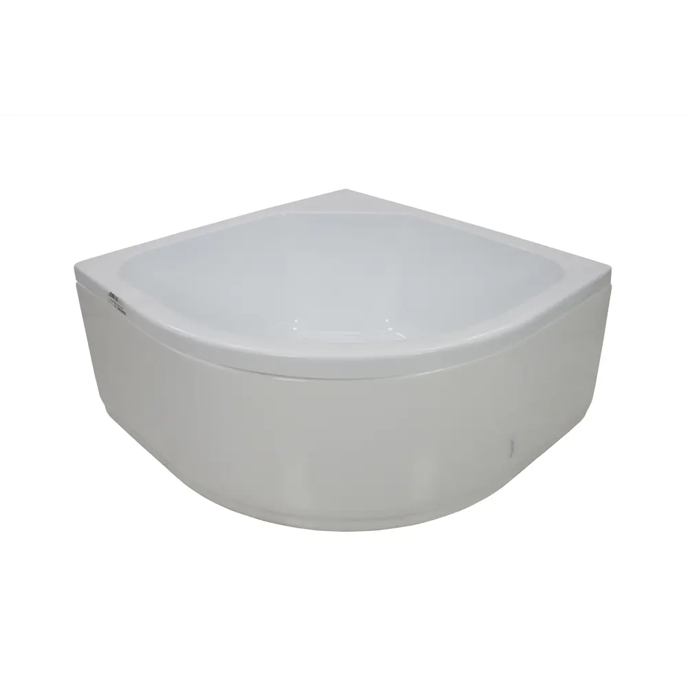 Душевой поддон акрил 1/4 круга 90x90 см в комплекте сифон каркас и фронтальная панель Santreyd ПД STLM-2081422 - Вид №2