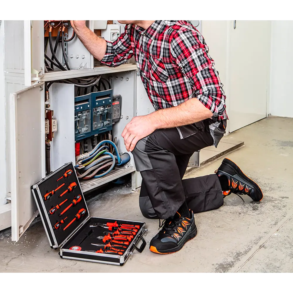 Рубашка рабочая Neo Tools HD цвет красный/серый/белы размер S/48 рост 164-170 см HD+ STLM-2184327 - Вид №3