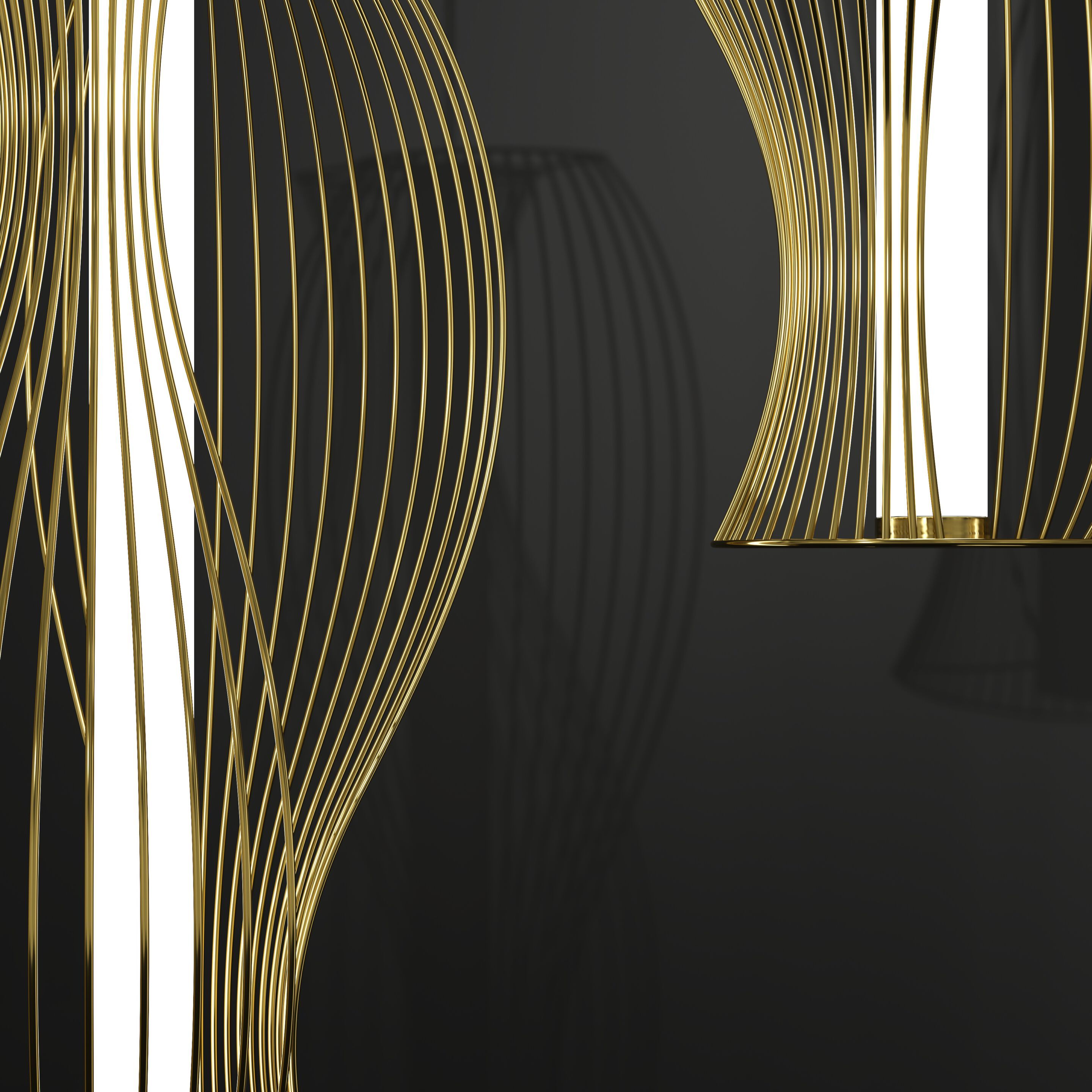 Металлический подвесной светильник Maytoni SHADOW OF THE PAST ARCH-00094495 - Вид №3