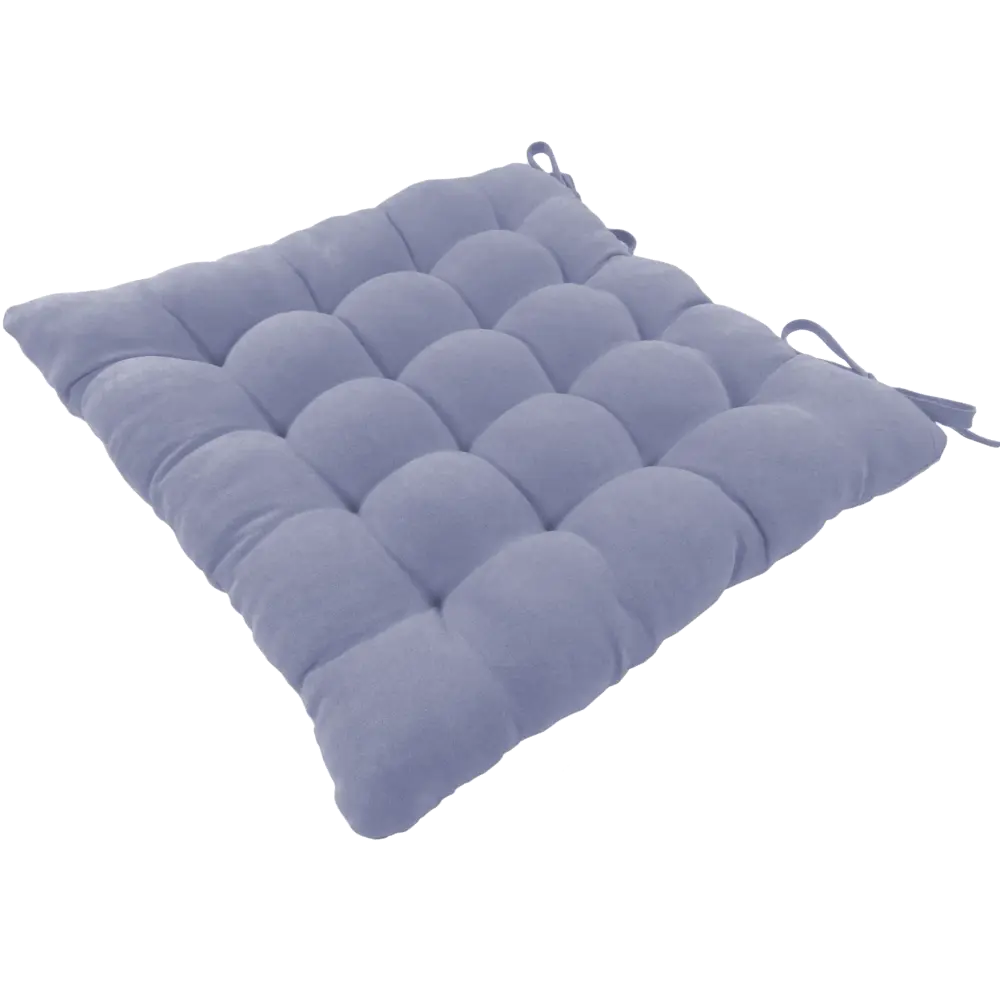 Сидушка Linen Way 38x38x6 см цвет лилак STLM-2199795 - Вид №1