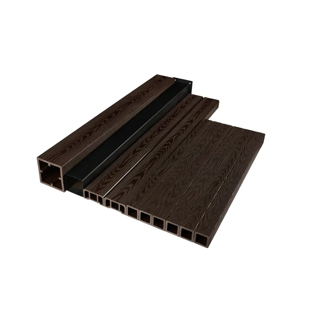 Комплект ограждений Groentec ДПК венге Santreyd STLM-2135356 - Вид №4