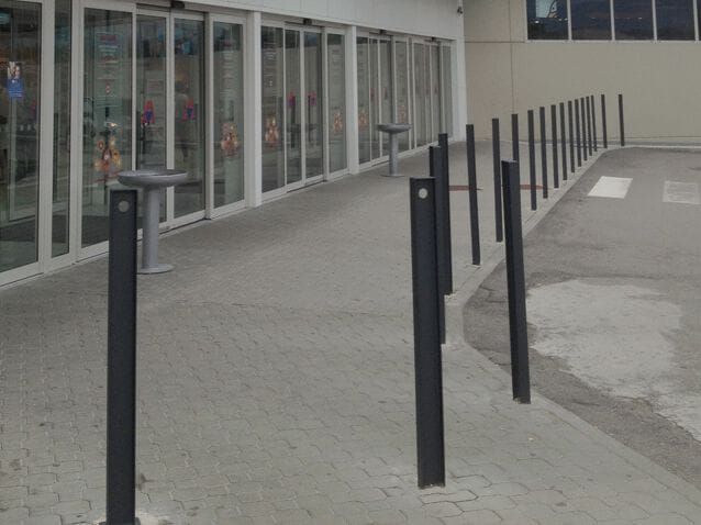 Фиксированный столб из оцинкованной стали Studio Città TRAVE ARCH-00036277 - Вид №1