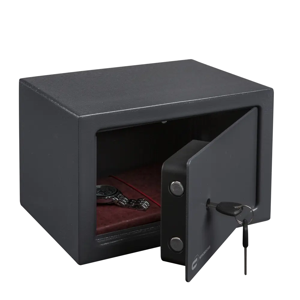 Сейф Standers 9/10 л с ключевым замком 28x18x20 см сталь STLM-2195224