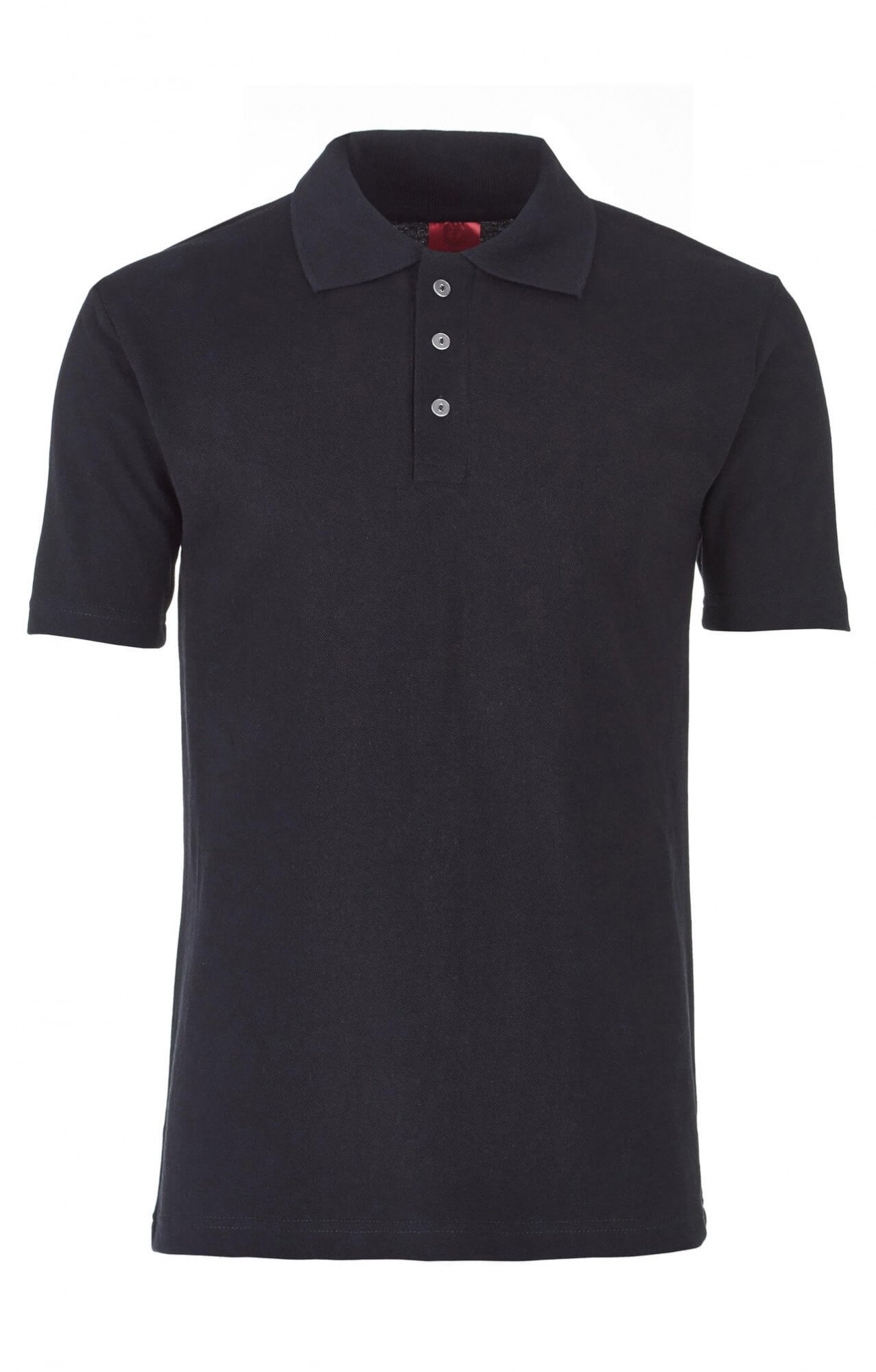 66348 Тенниска-поло черная  Одежда для салонов красоты  размер XXXL (56) Спецодежда 