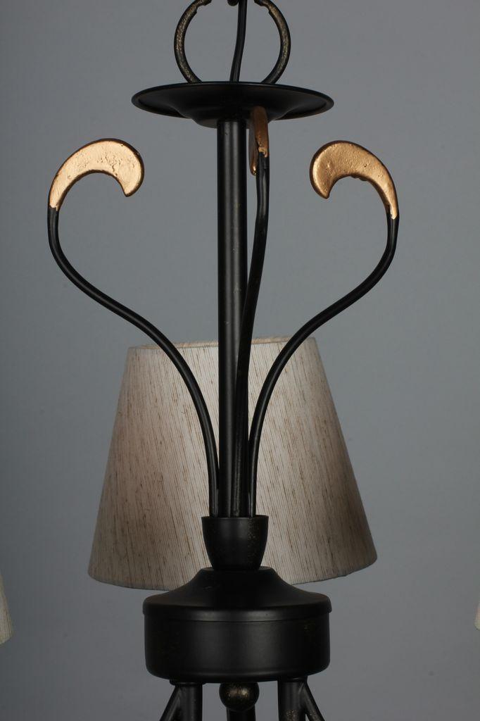 Подвесная люстра Omnilux OML-34903-03 OMNILUX ДИЗАЙНЕРСКИЕ 184638 Бежевый  - Вид №3