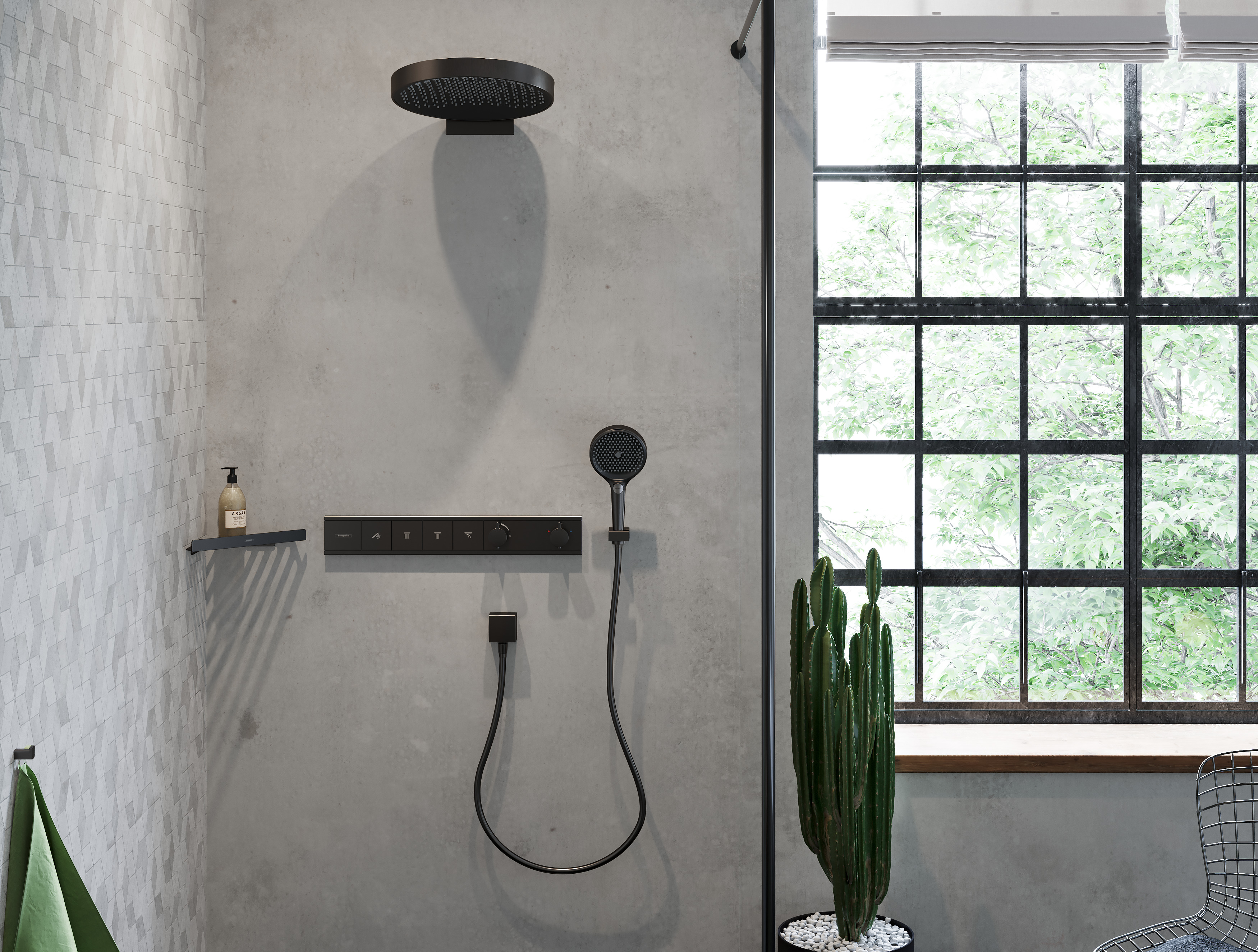 26864340 Rainfinity Ручной душ 130 3jet Hansgrohe  - Вид №3