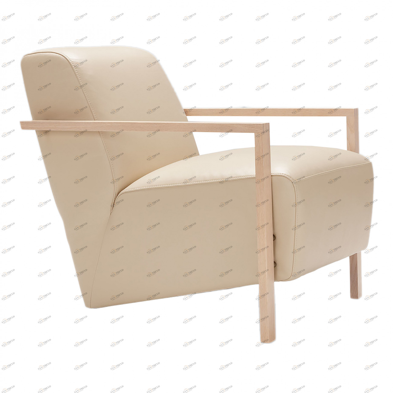 Кресло Alan кремовое SITS ALAN 192442 Бежевый 