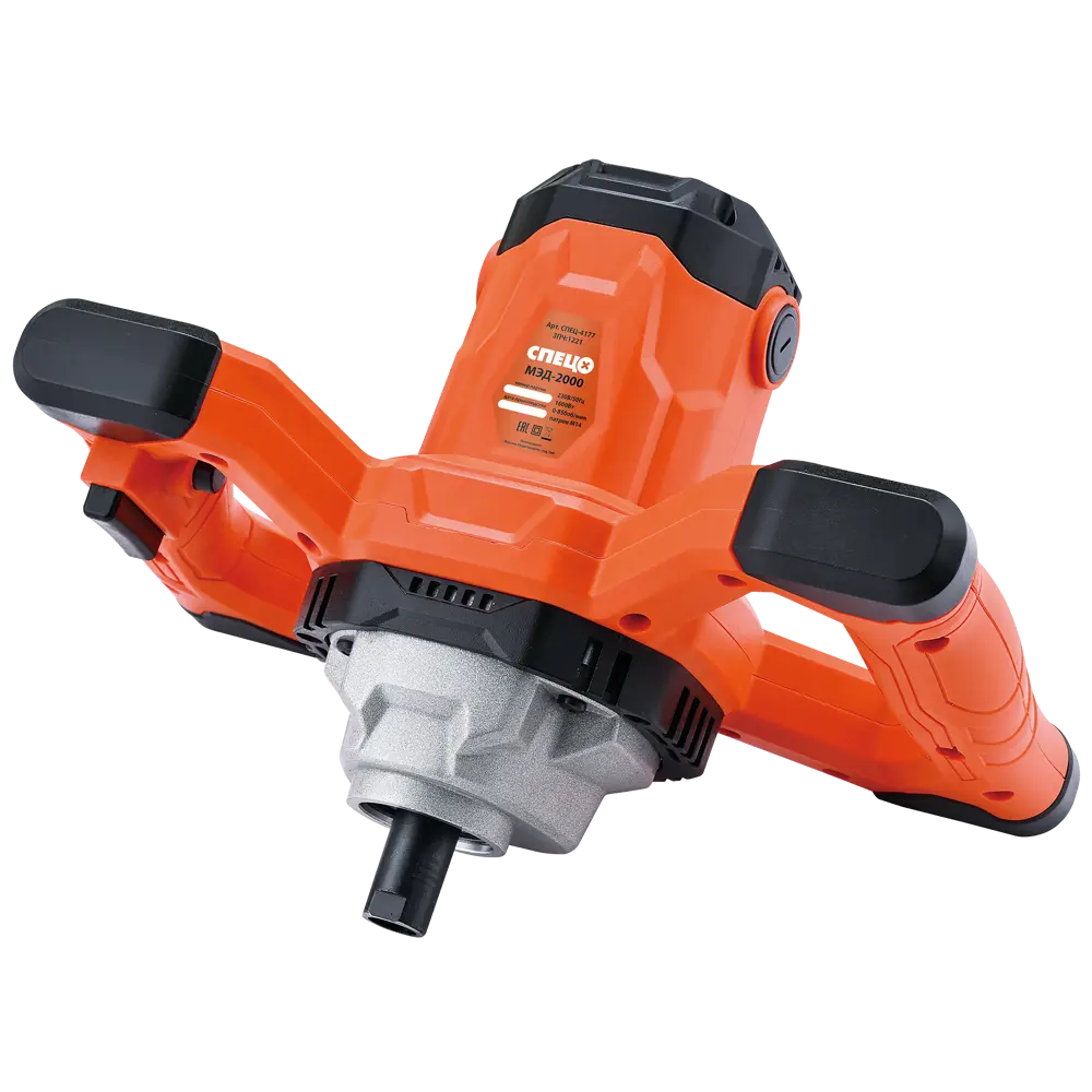 Строительный миксер СПЕЦ МЭД-2000 для профессионального смешивания материалов 89435040 STLM-1574649