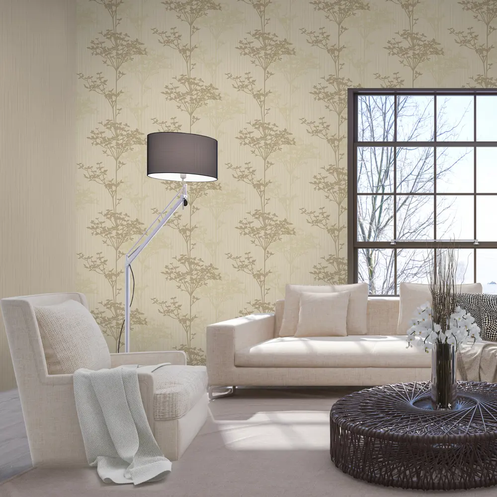 Обои флизелиновые 1.06х10 м ED6004-05 EURO DECOR Persea STLM-2005269 - Вид №5