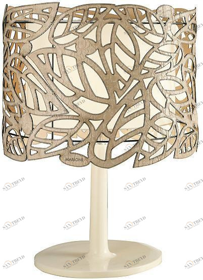 MARIONI Керамическая настольная лампа Leaf 01944g