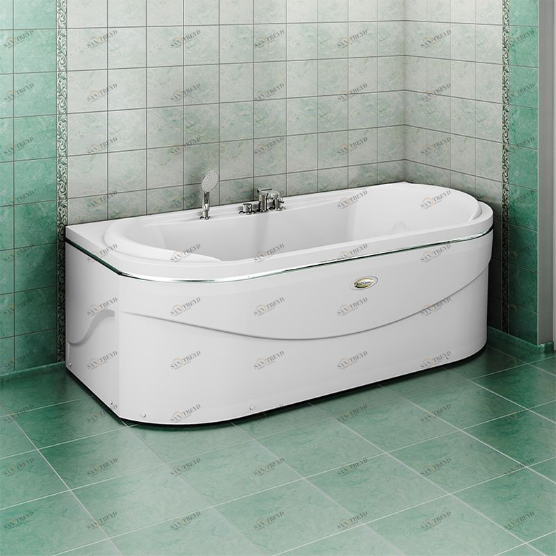 Ванна акриловая "ТИТАН-ЛОНГ", 2000х1000, рама-подставка Radomir 1-01-0-0-1-040