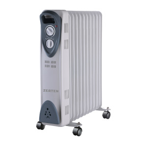 9021191 Масляный обогреватель Zerten MRT-25 серый