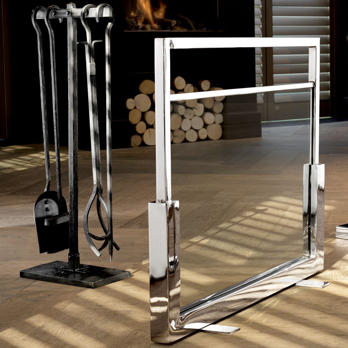 Набор инструментов для камина Eichholtz Set di 4 attrezzi per camino ARCH-00112687 - Вид №1