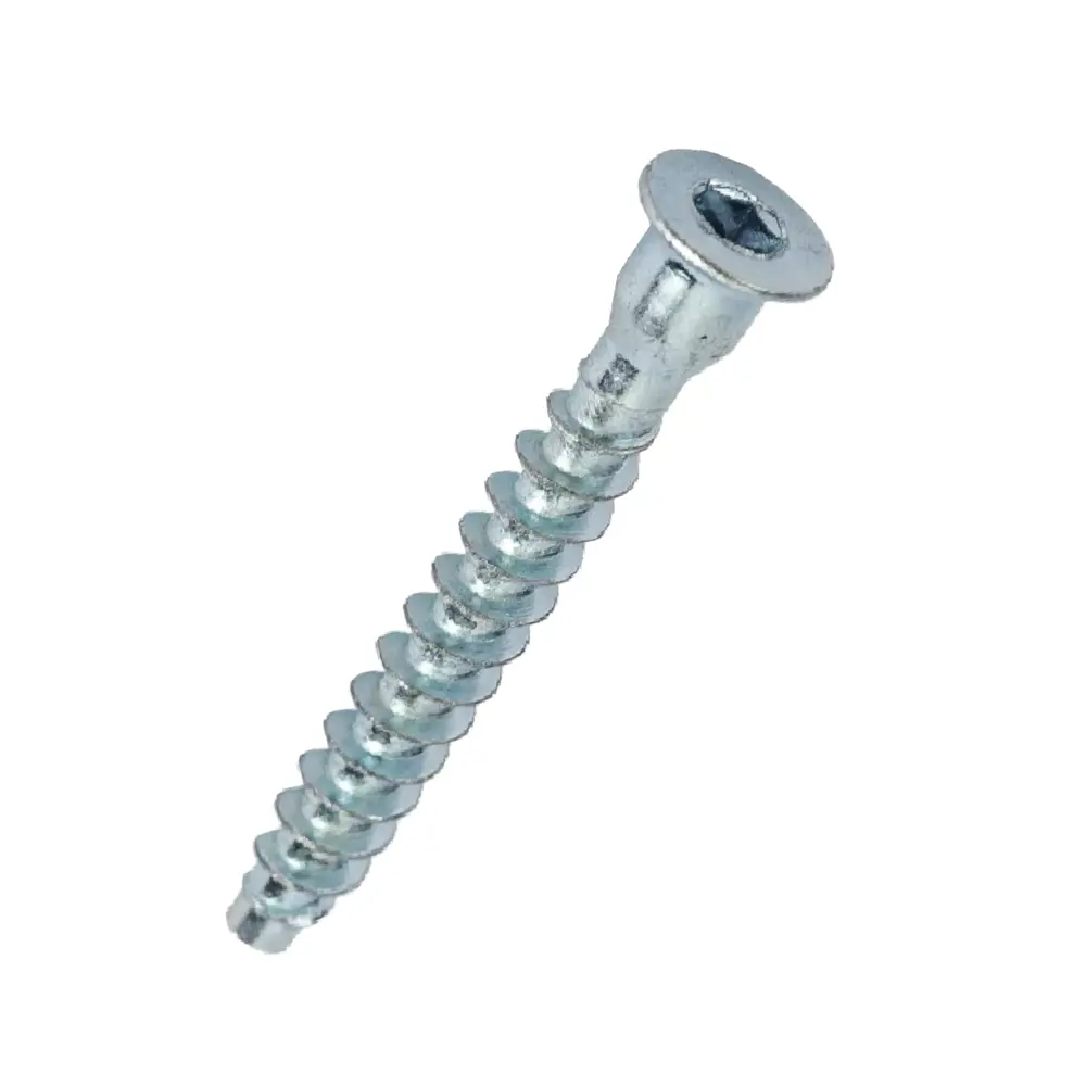 Конфирмат DIN 7541 6.3x38 мм сталь цвет цинк 8 шт Santreyd STLM-2190414