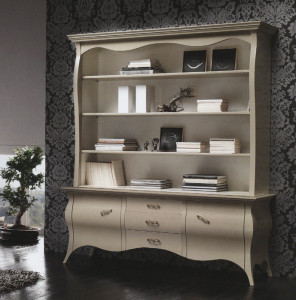 Книжный шкаф  ARTE CASA S3054 + S3055