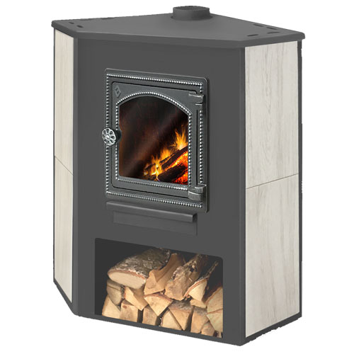 Печь-камин Этна (ДТ-4С) угловой 4704 - Вид №1