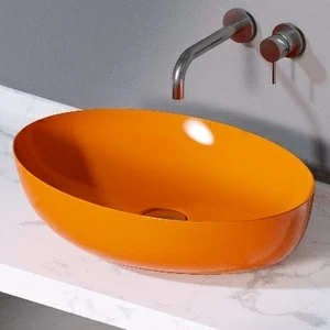 L616114 Накладная раковина на столешницу  овальная A. e T. Italia ELITE