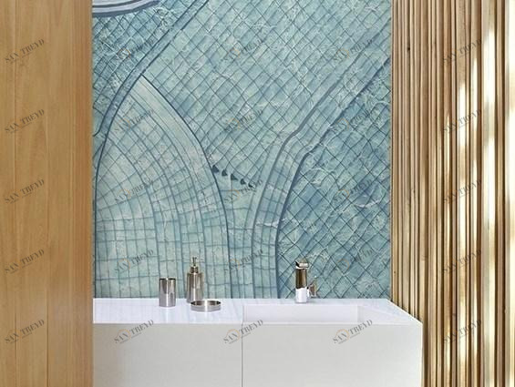 Wall&decò Обои для ванной Wet system 17 sun-id-1347725