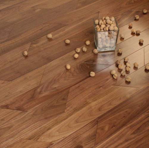 Паркет Ёлка Marco Ferutti Louvre Американский 15*90*485мм Орех Европейский (Грецкий) Любая на выбор (Гладкая) 485х90 мм 2600700105 - Вид №3