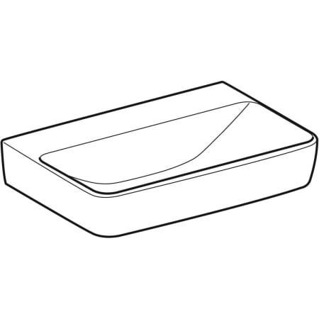 500.928.00.1 Раковина Geberit Renova Compact Geberit  - Вид №12