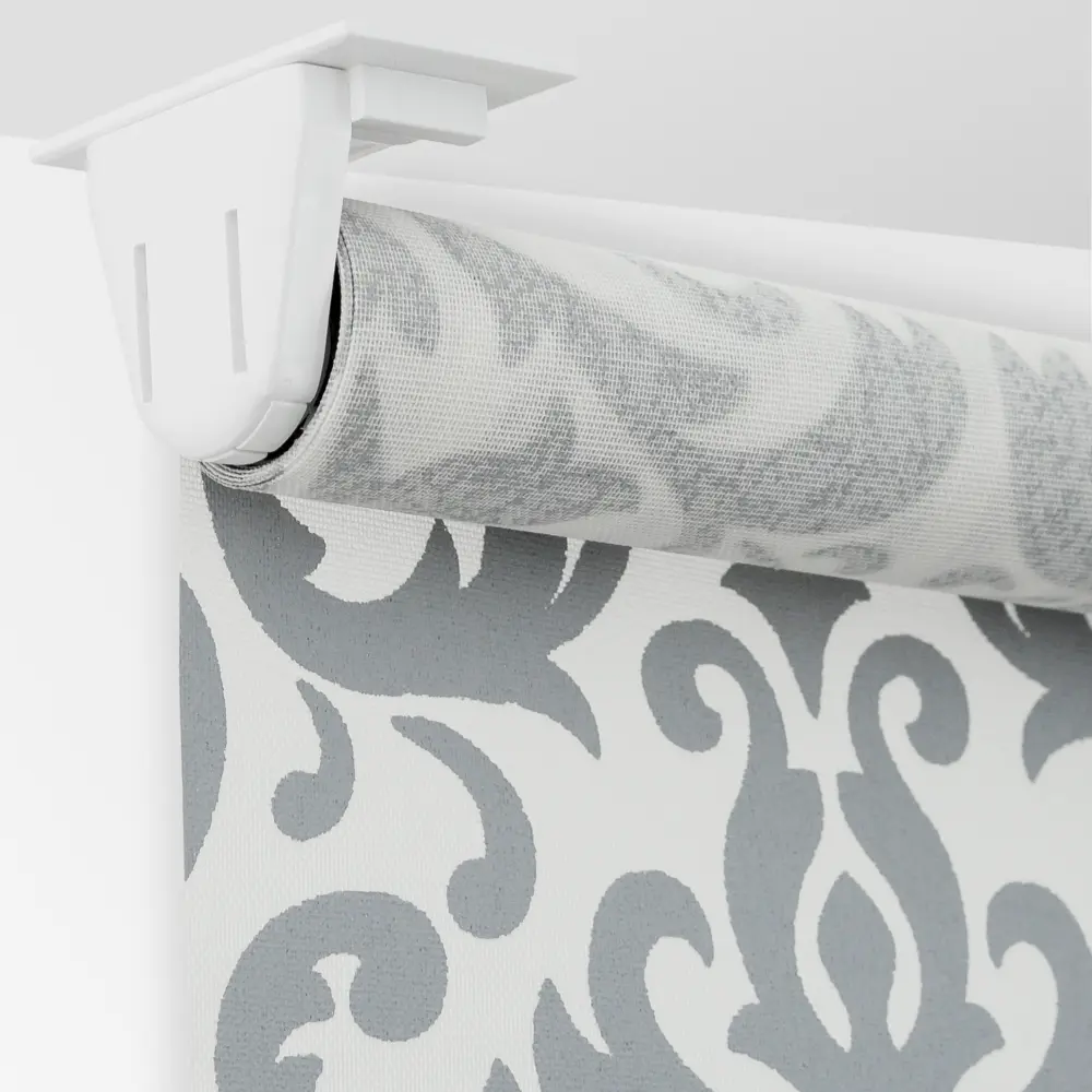 Штора рулонная «Вензель», 100х160 см, цвет серый GARDEN Нео-классика STLM-2083146 - Вид №2