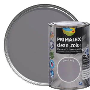 Краска PR-X Clean&Color 1 л Серый холст 81962722 STLM-2029489