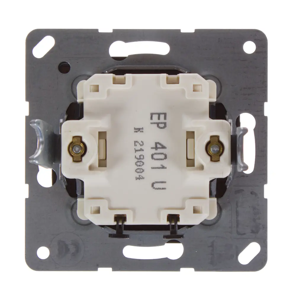 Выключатель Jung EcoProfi 1 клавиша с подсветкой цвет бежевый STLM-2199353 - Вид №2