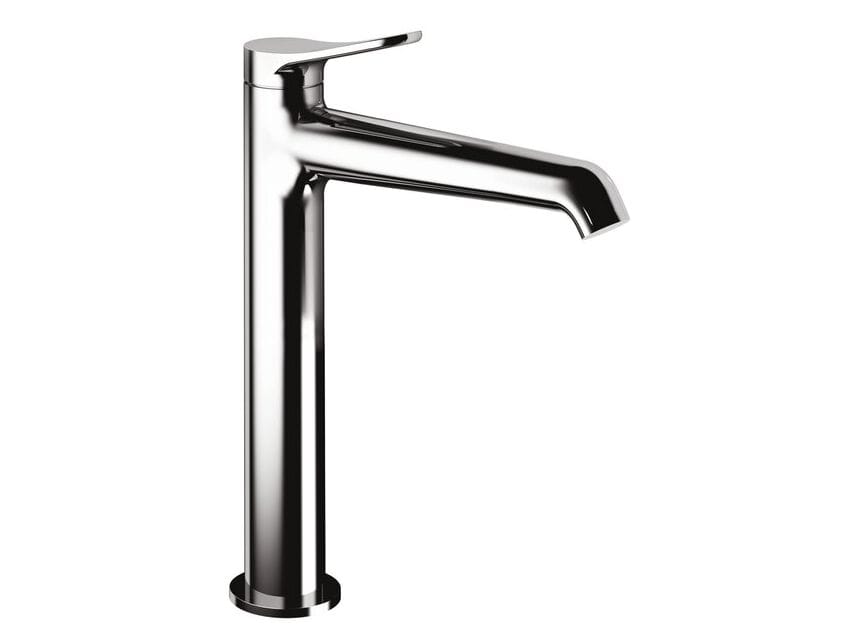 Высокий смеситель для раковины без слива CRISTINA Rubinetterie бочка ARCH-00076930 - Вид №1