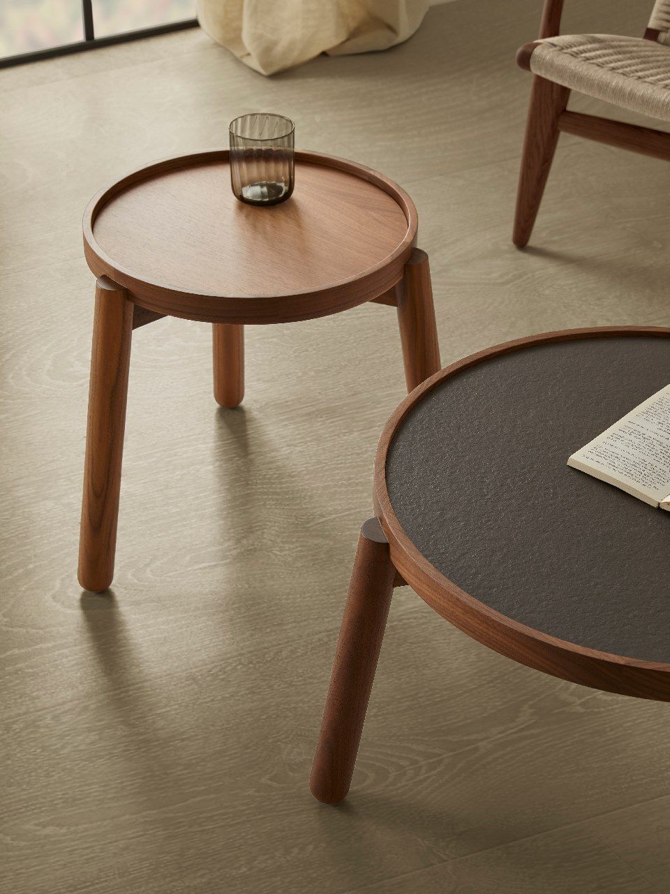 Деревянный круглый журнальный столик Kendo Mobiliario Van ARCH-00069604 - Вид №3