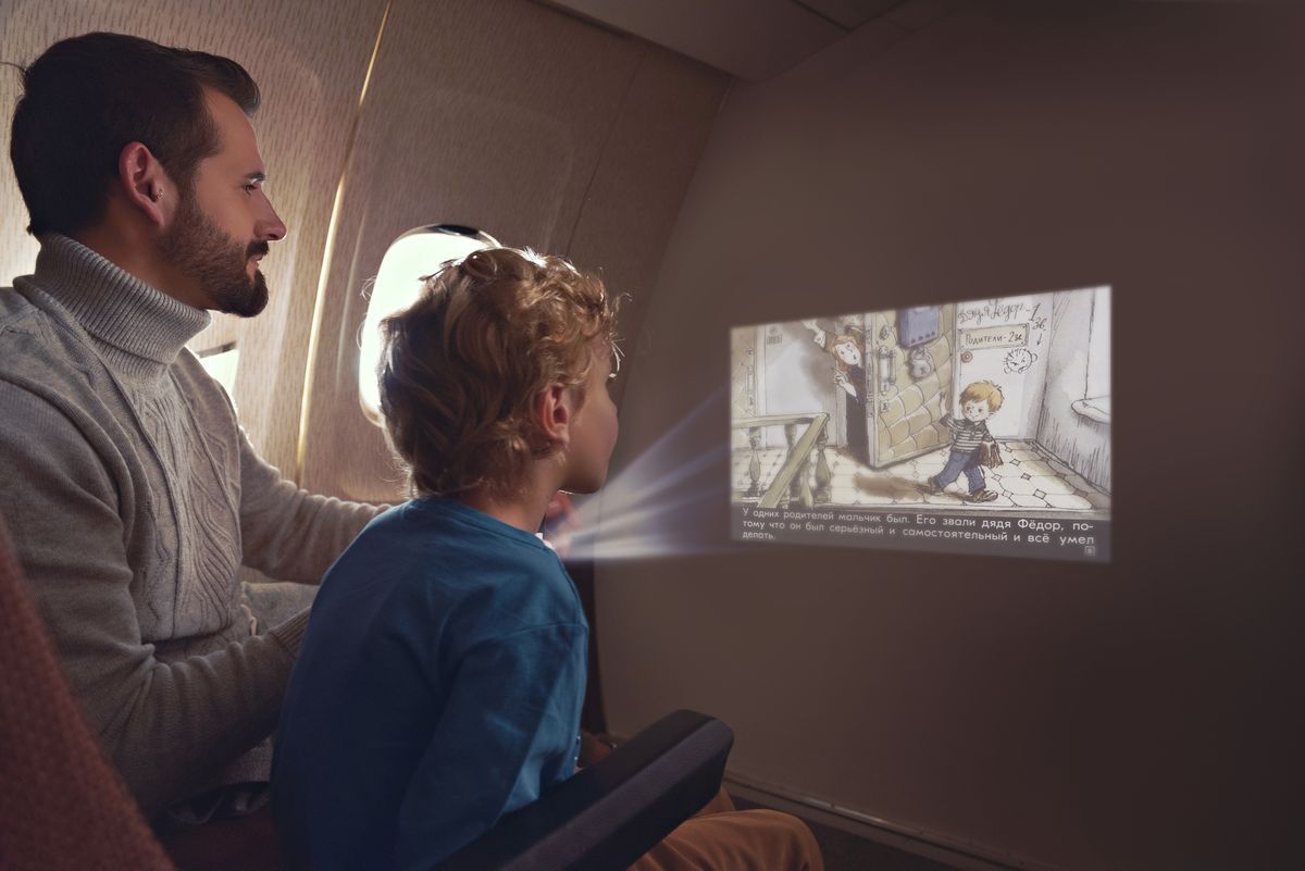 CNMD0016LE 3M Portable projector диакубик, с карточкой подписки на 3 месяца dkbk3m CINEMOOD Santreyd  - Вид №7