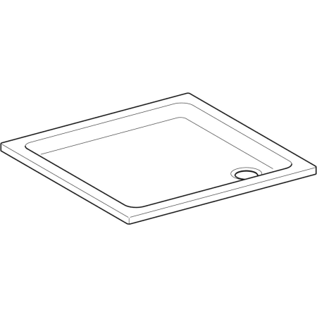 652280000 Квадратный душевой поддон Geberit Renova Geberit  - Вид №6