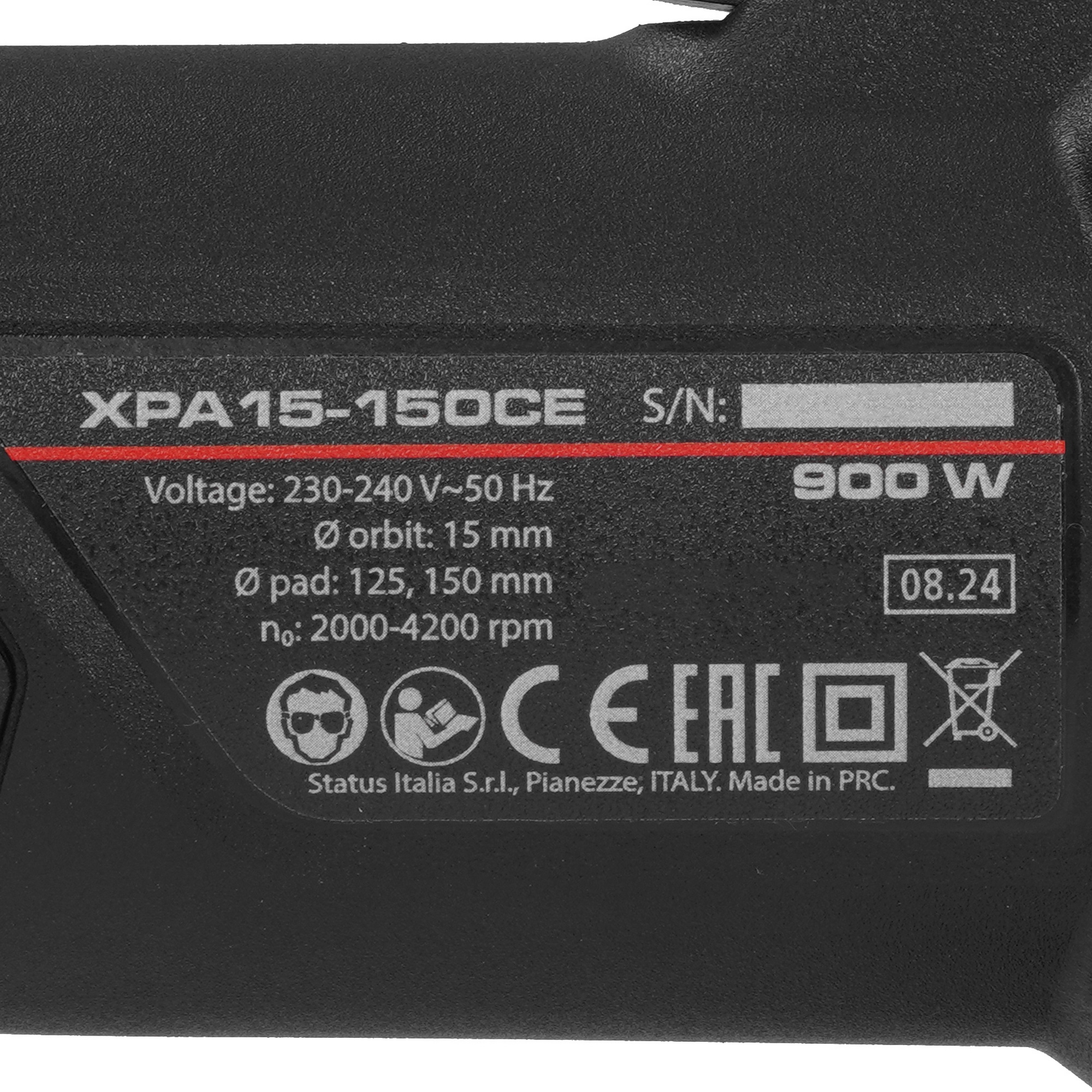 Полировальная машина Status XPA15-150CE 9133916 STDN-0060556 - Вид №4