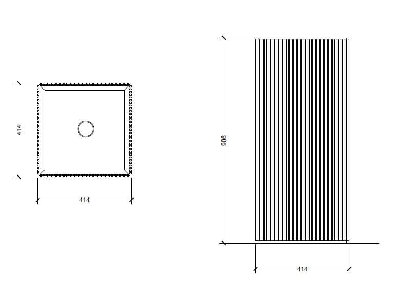 Круглый отдельно стоящий умывальник Salvatori Adda ARCH-00122016 - Вид №4