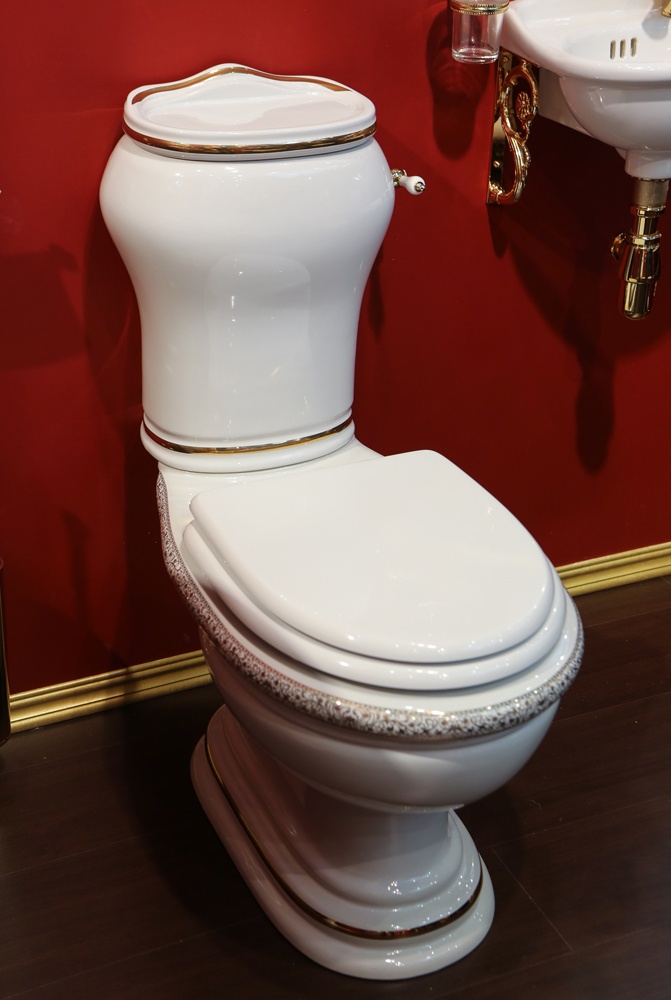 ML.MLD-25.701.D3.BR/ML.MLD-25.708.D3.BR/ML.OLV-29.012/ML.OLV-29.015/ML.RIC-29.040.BI.BR Компакт унитаз с бачком Белый Migliore  Италия  - Вид №2