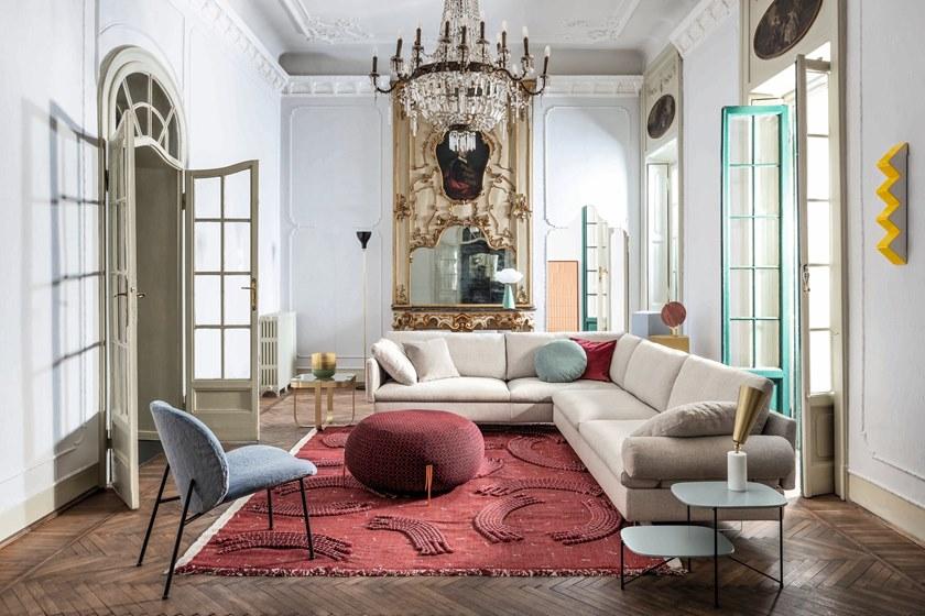 Saba Italia Секционный кожаный диван sun-id-1461779 - Вид №5