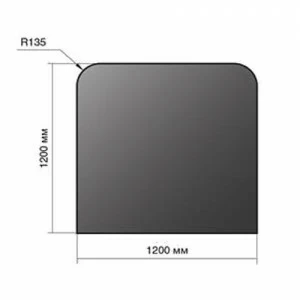 Везувий Лист напольный 1200*1200*2 R135