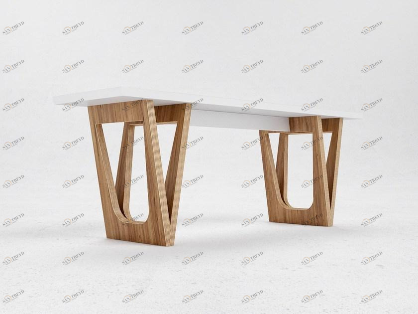 ODESD2 Скамейка из фанерованной древесины B sun-id-1352764