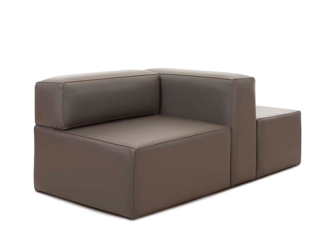 Кожаный модульный диван CREARTE COLLECTIONS SPECIAL LAB ARCH-00130744 - Вид №1