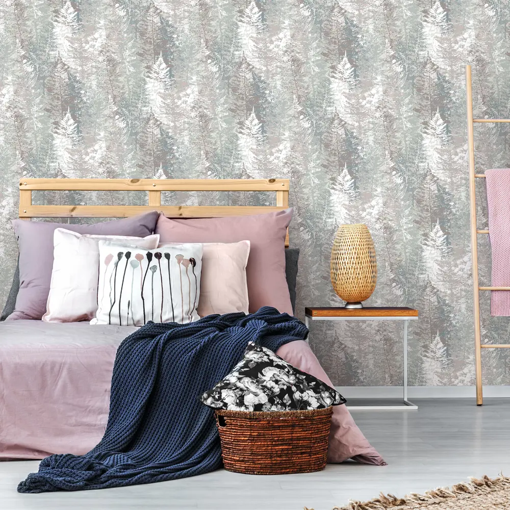 Обои флизелиновые Ateliero Fresh коричневые 1.06 м AT281958 STLM-2095441 - Вид №2