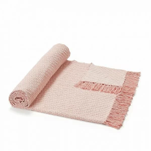 Плед Chemps 130x170 светло-розовый от La Forma LA FORMA ОДНОТОННЫЕ 298813 Розовый