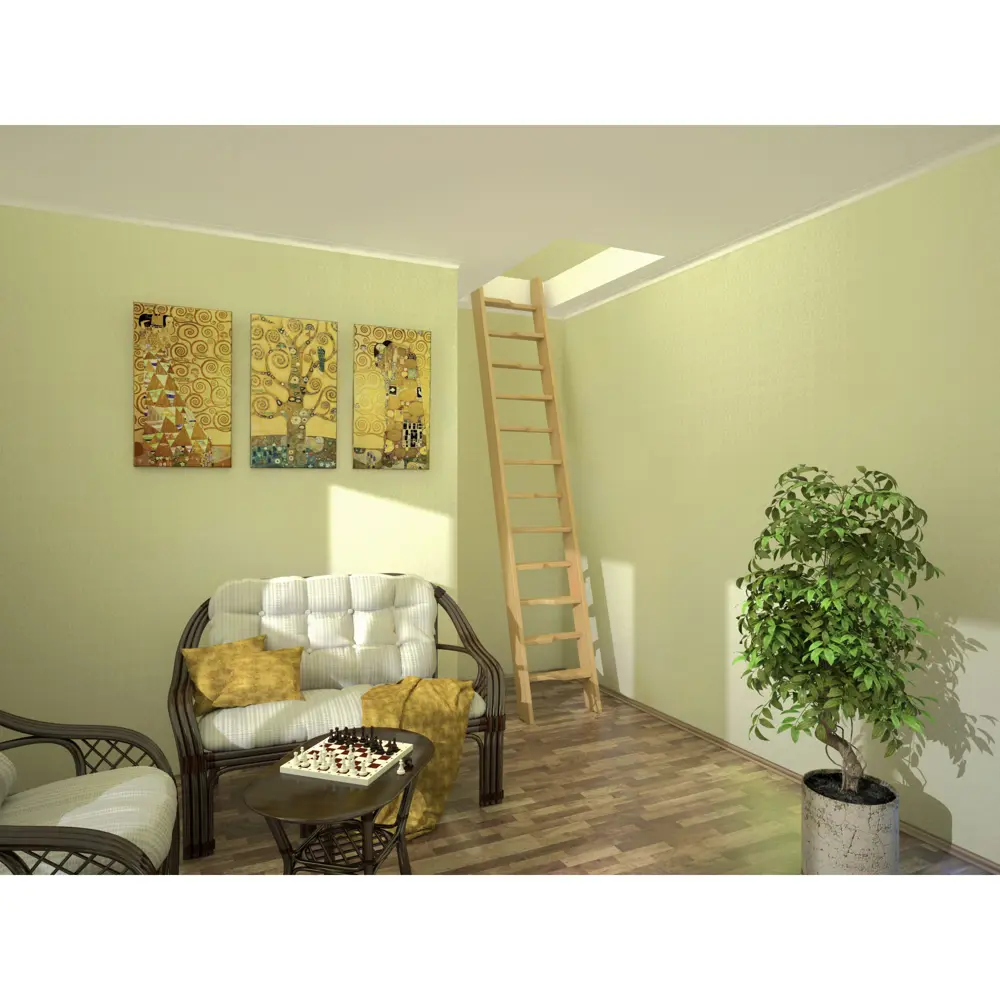 Лестница чердачная ЛЧ-01 Santreyd STLM-2044926 - Вид №3