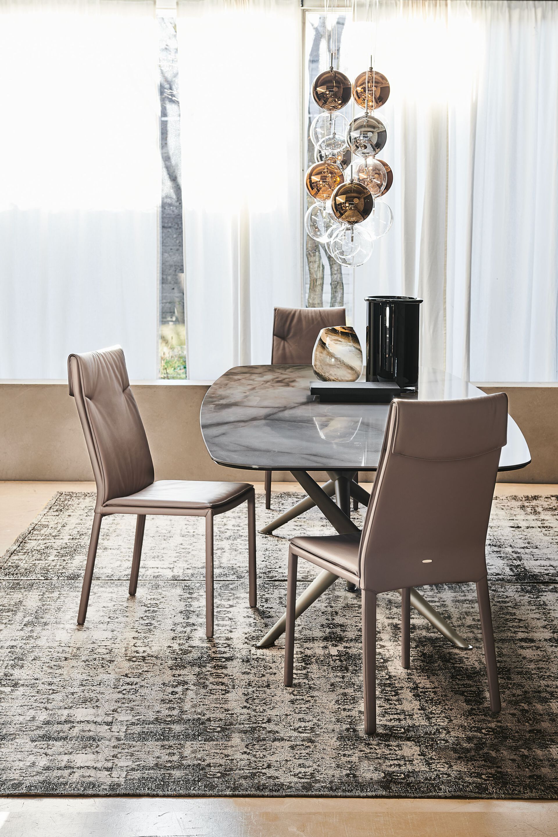 Кожаный стул Cattelan italia Isabel ARCH-00140756 - Вид №5