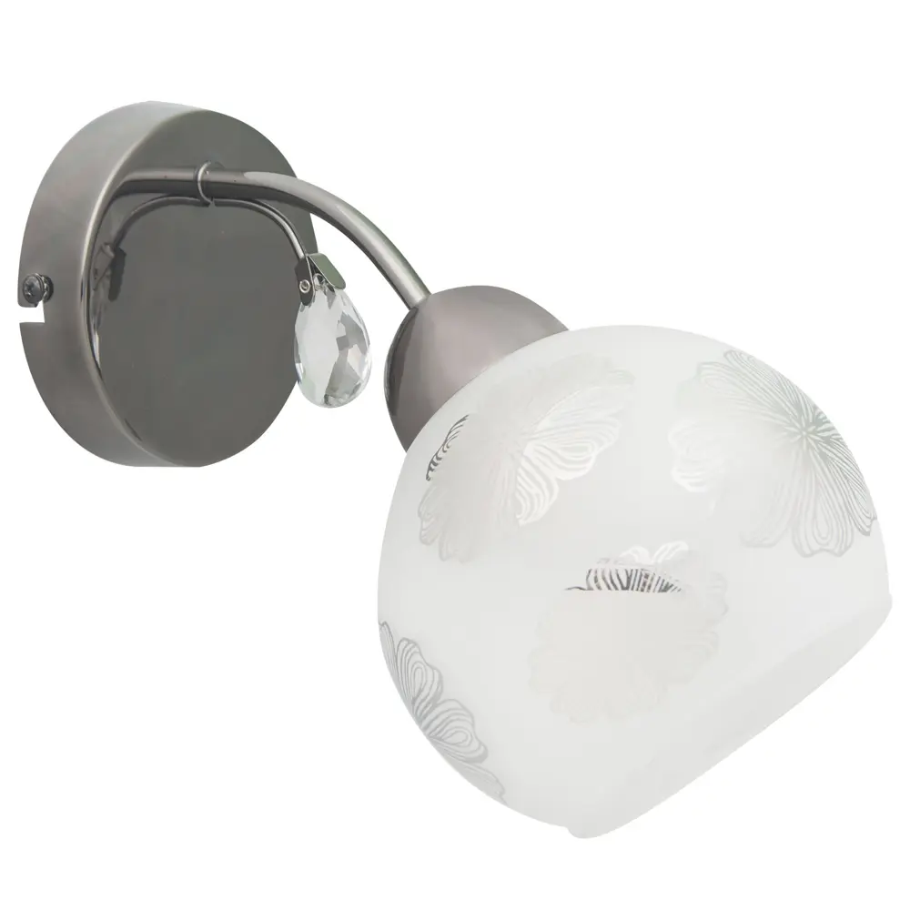 Бра Adonis 1xE14x40 Вт, стекло/металл Santreyd STLM-2172944