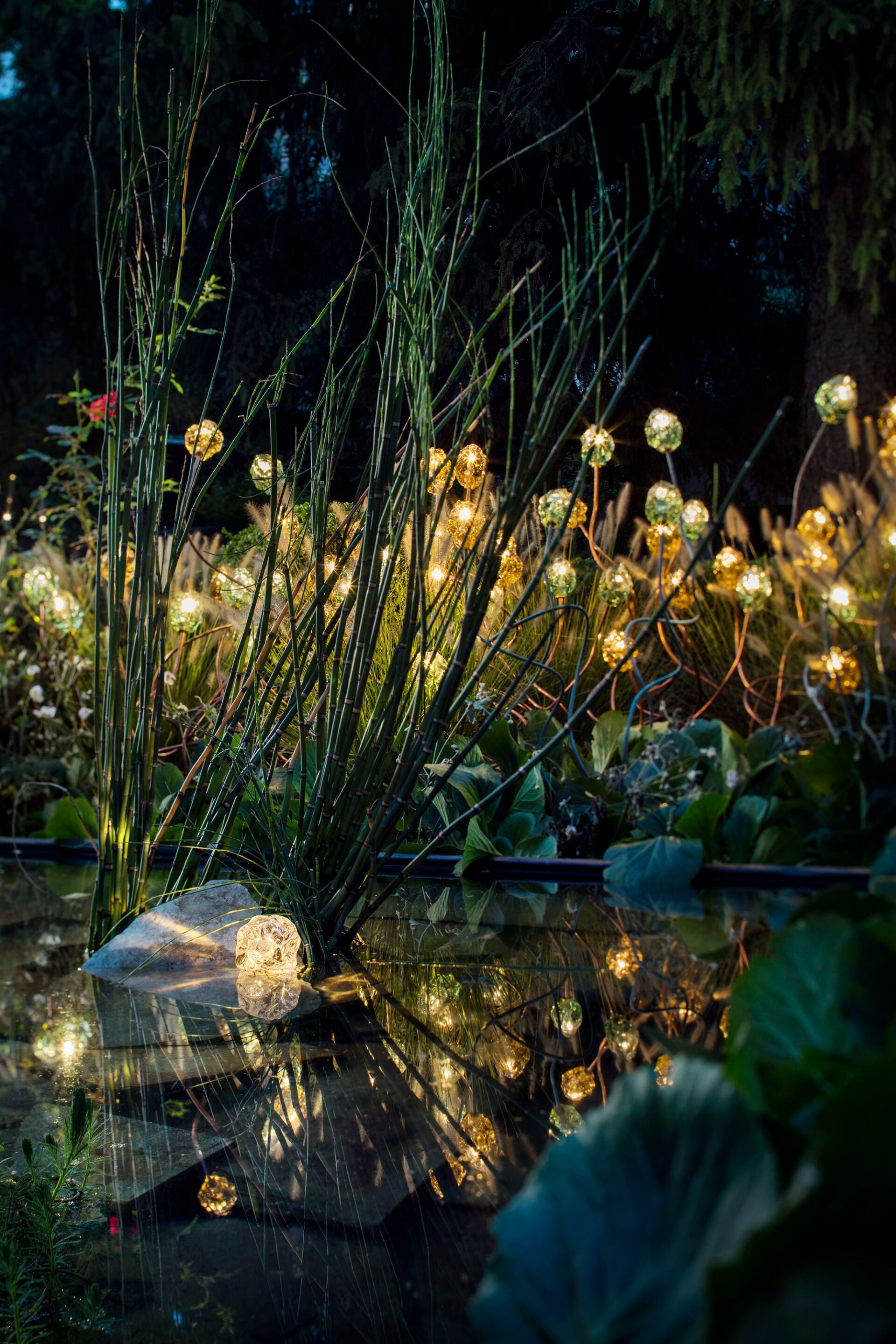 Стеклянный светодиодный уличный фонарь для сада Catellani & Smith More ARCH-00071529 - Вид №10