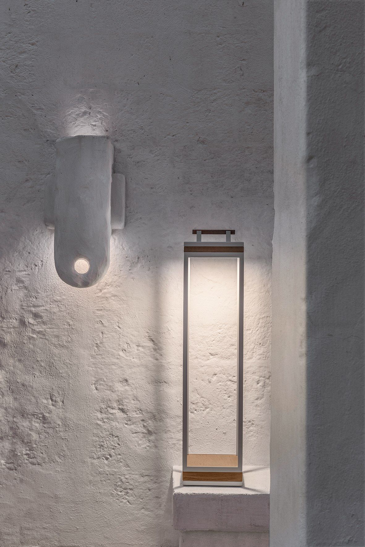 Напольная лампа из тикового дерева Ethimo Carrè ARCH-00084255 - Вид №4