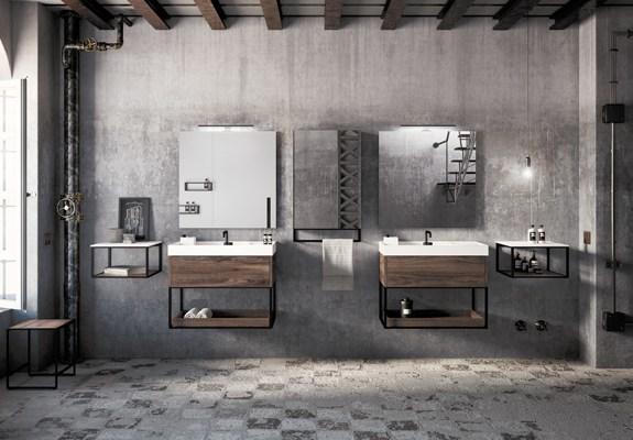 Cosmic Табурет для ванной из нержавеющей стали The grid 7680006160xxaaa - Вид №2