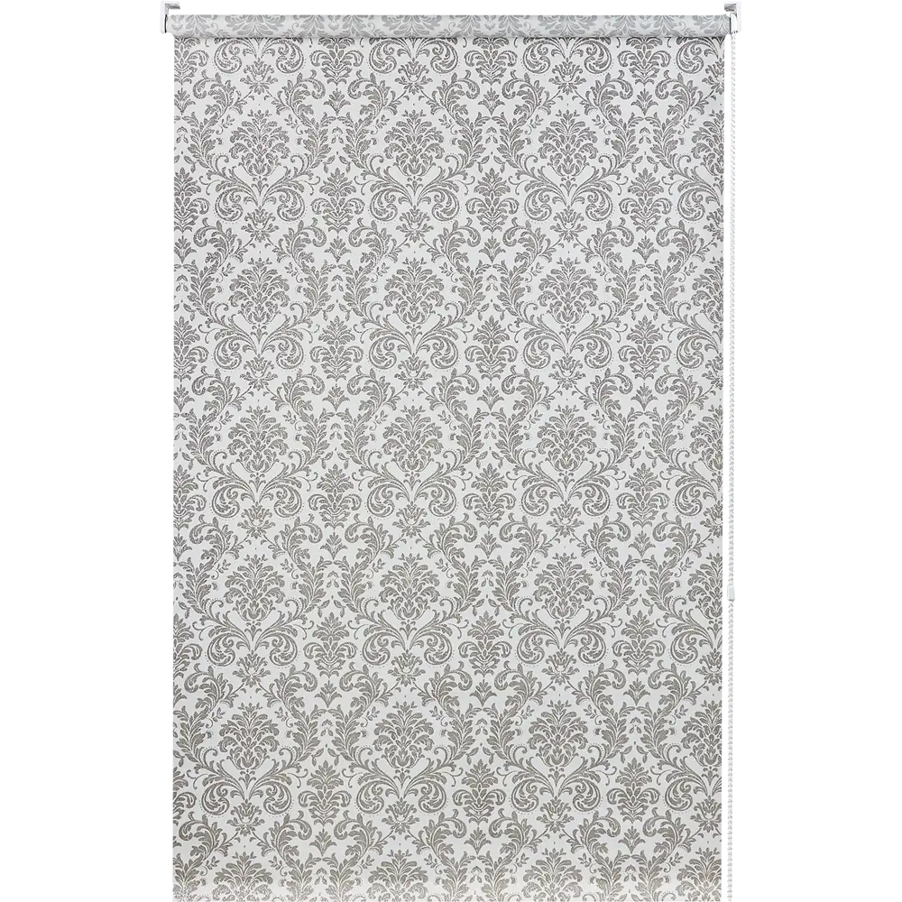 Штора рулонная Legrand Дамаск 50x175 см цвет серый DOMLEGRAND STLM-2101962