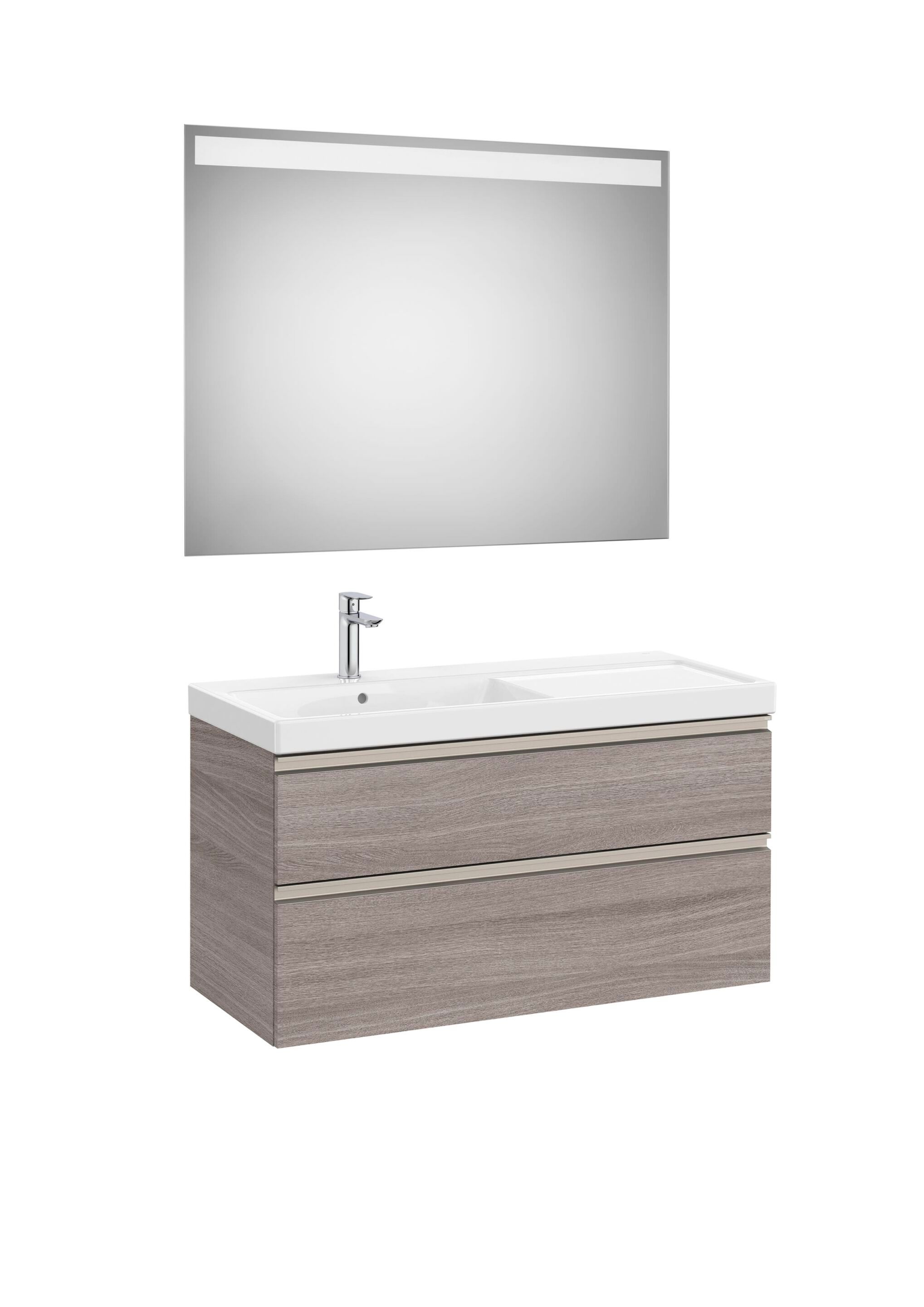 Деревянный шкаф для умывальника со встроенной раковиной Roca The Gap ARCH-00126948 - Вид №17